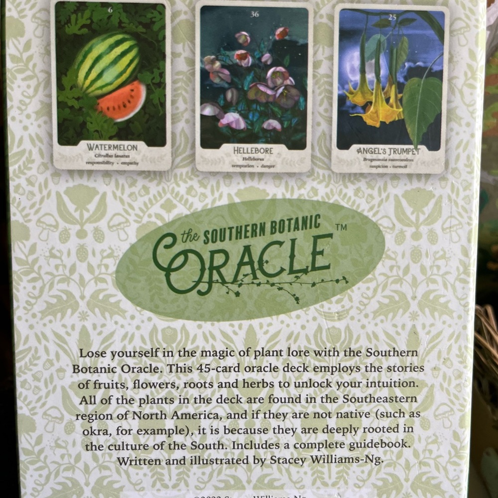 The Southern Gothic Botanical Oracle ✨🥀 - Picture 4 of 6